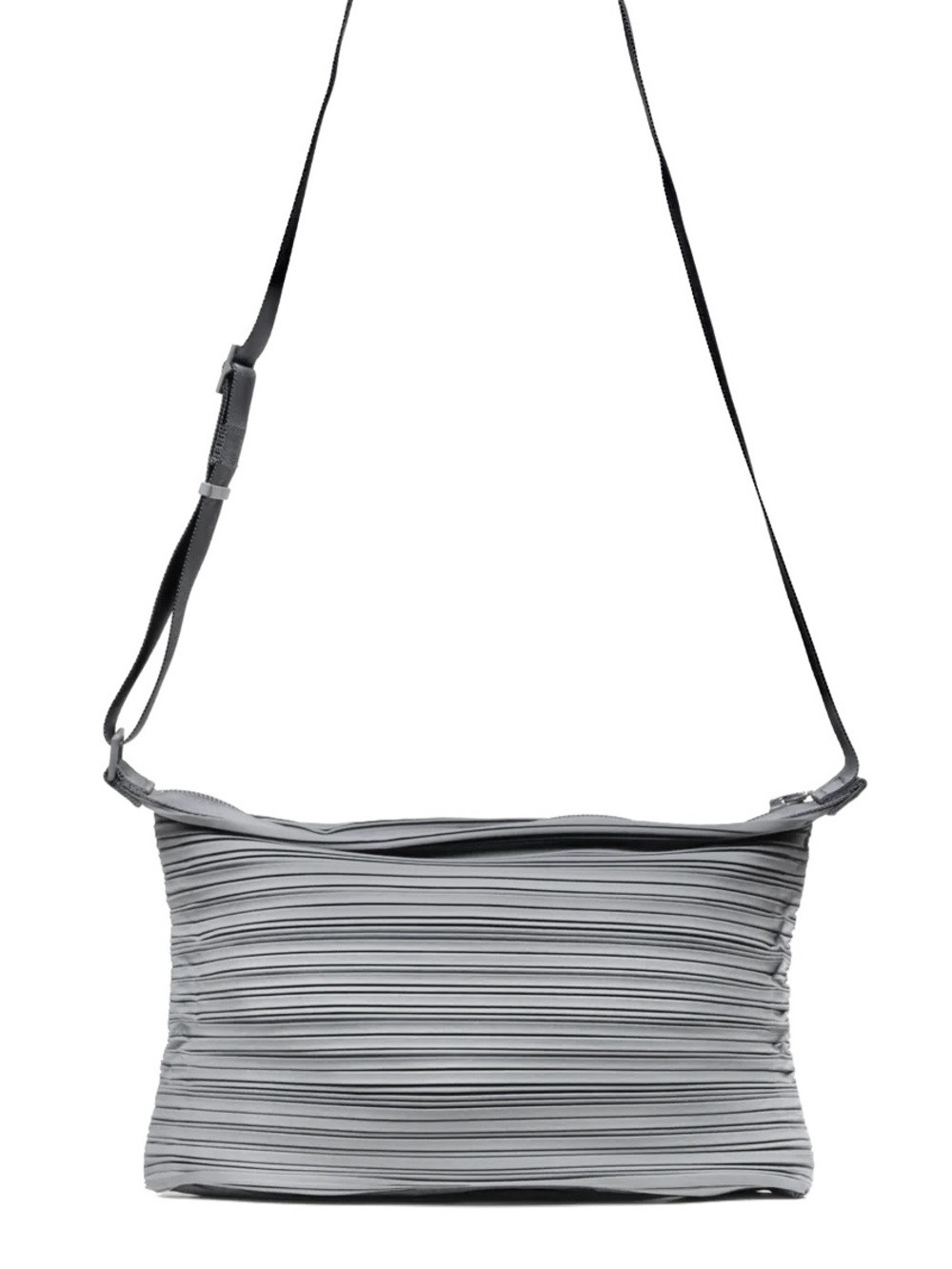 Issey Miyake Pleats Please Sacoche Flat Crossbody Belt Bag